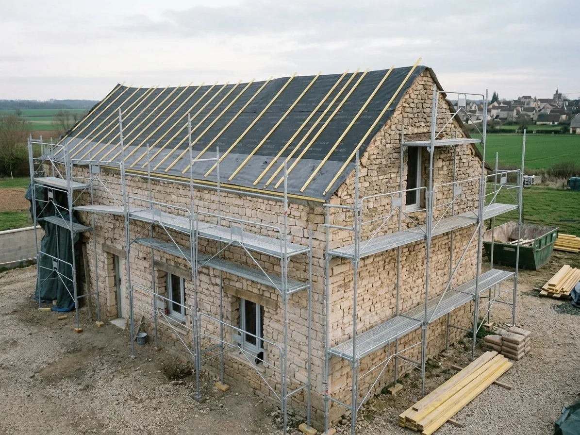 Réfection complète de toiture à Chelles Réfection complète de toiture à Chelles