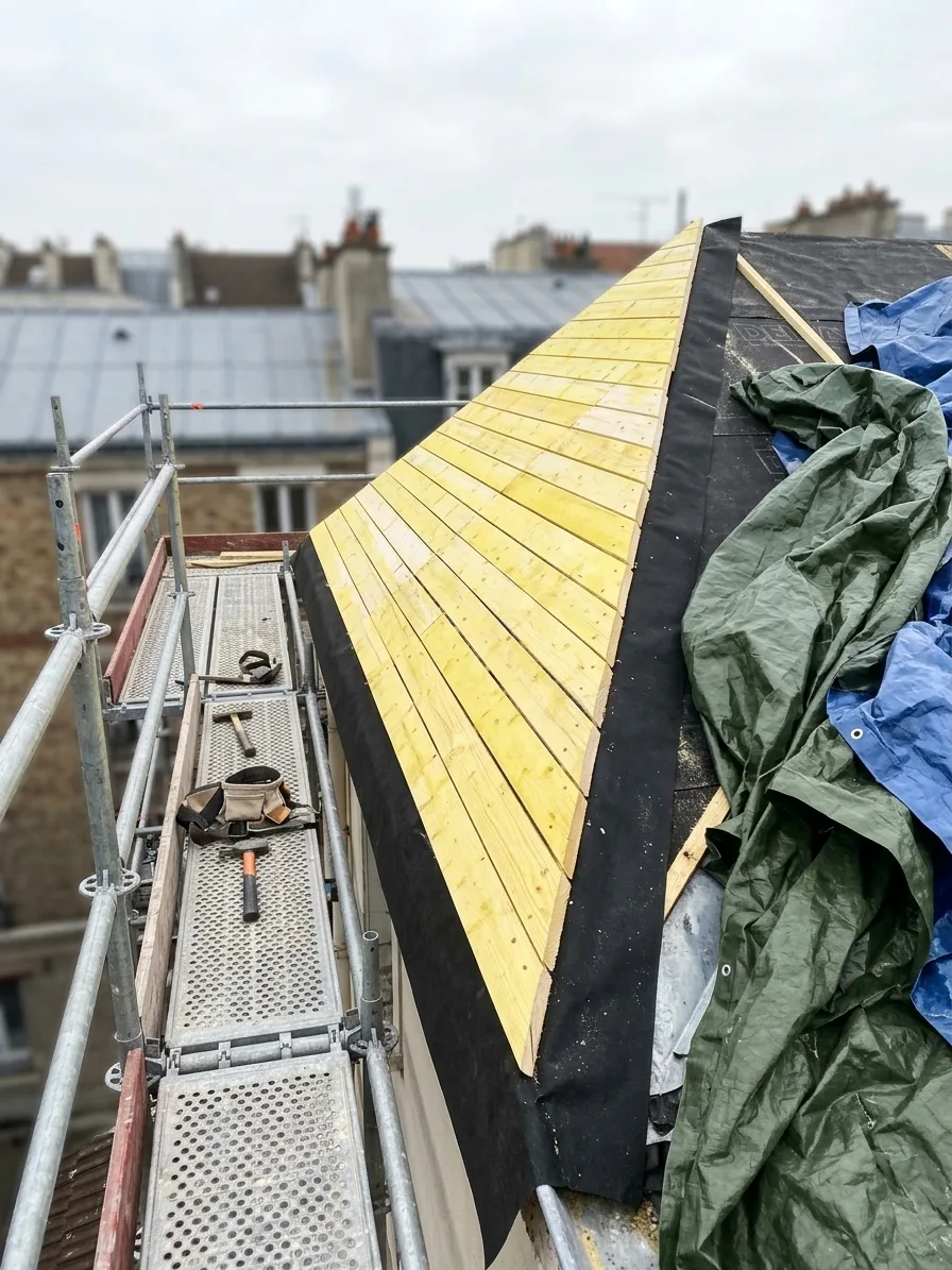 Réfection complète de toiture à Chelles Réfection complète de toiture à Chelles